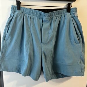 Lululemon blue athletic shorts